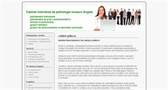 Desktop Screenshot of cabinet-psiho.ro